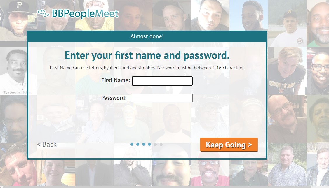 BBPeopleMeet Registrazione